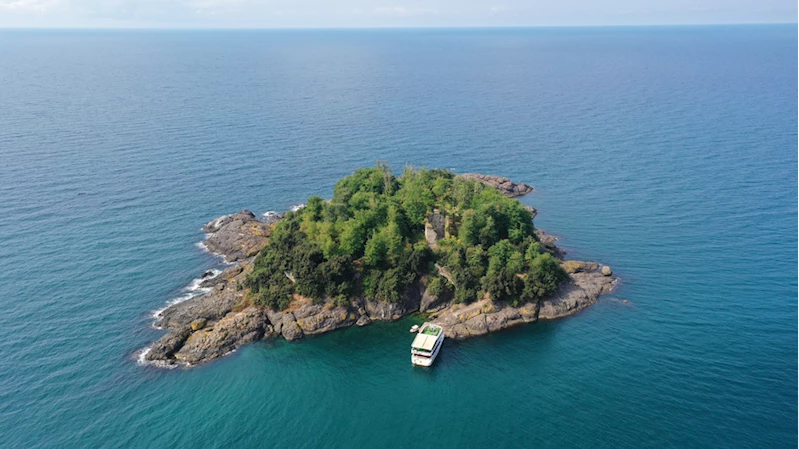 Giresun Adası yerli ve yabancı turistlerin rotasında 