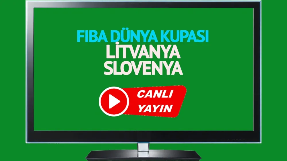 Litvanya Slovenya maçı canlı izle!