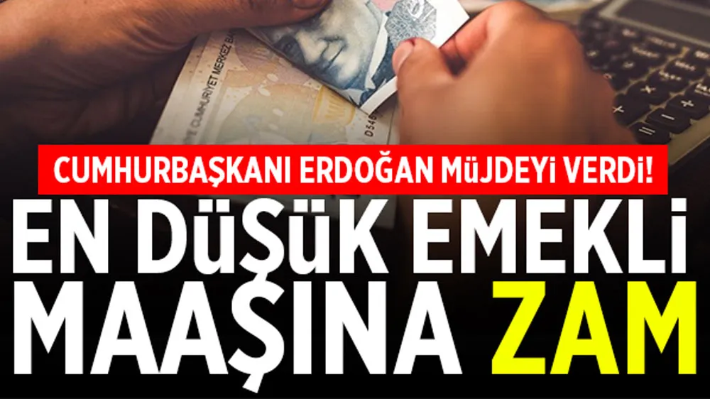 En düşük emekli maaşı 10 bin lira oldu