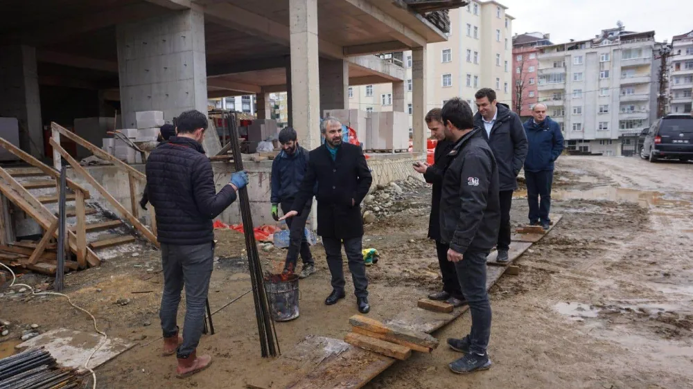 İl Milli Eğitim Müdürü Tüfekçi devam eden okul çalışmalarını inceledi