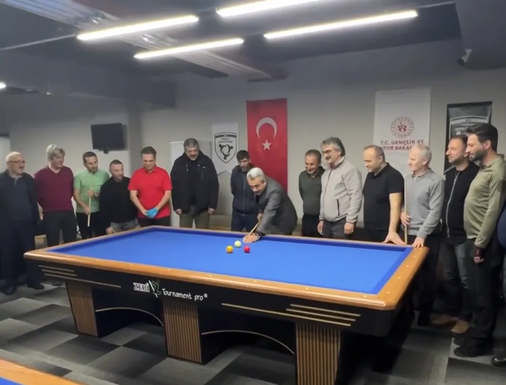 Yeşilay Bilardo Turnuvası düzenledi