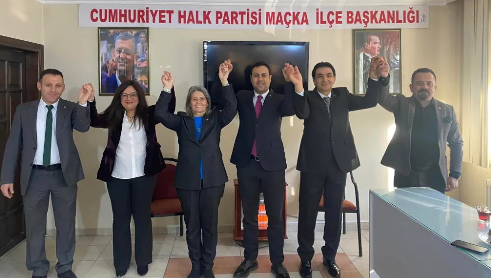 CHP MAÇKA İLÇESİNDE ÖN SEÇİM HEYECANI