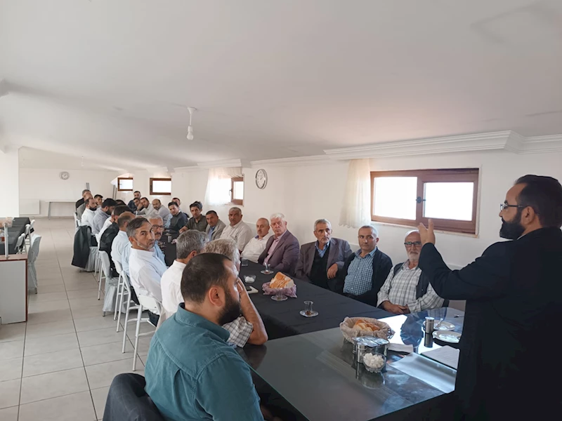 Almus Müftülüğünce istişare ve vefa toplantısı yapıldı