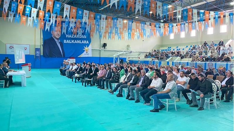 AK Parti Türkeli İlçe Başkanlığına yeniden Çetin seçildi