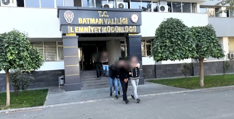 Batman’da uyuşturucu operasyonu: 4 tutuklama