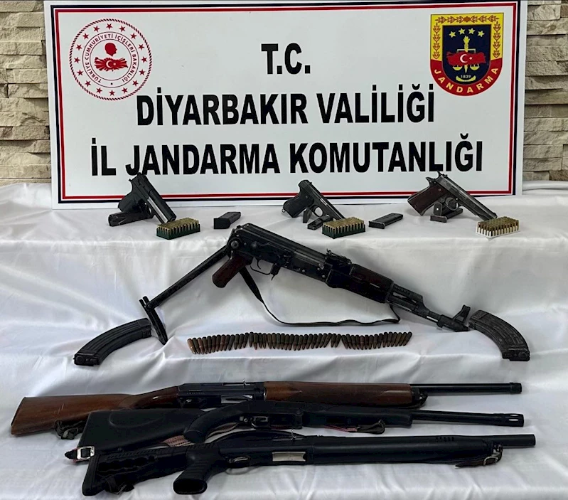 Diyarbakır’da silah kaçakçılığı operasyonunda 1 tutuklama