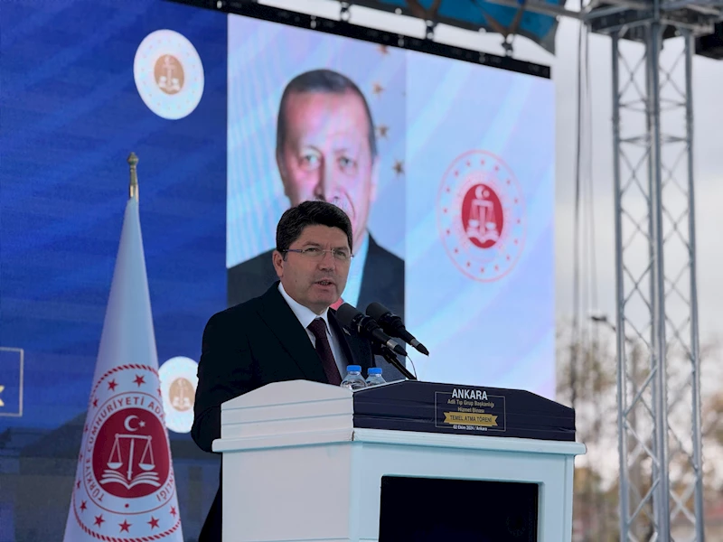 Bakan Tunç: Yargı Strateji Reform Belgemizi Cumhurbaşkanımız açıklayacak