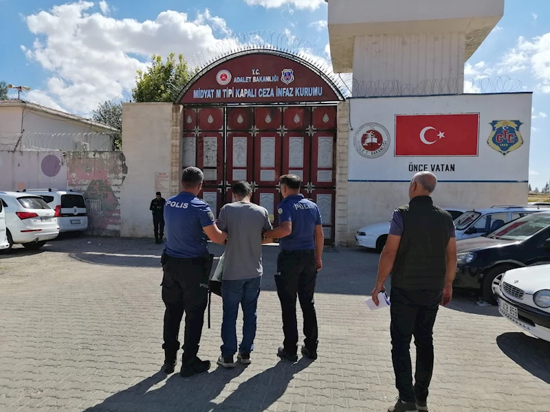 Mardin’de 10 yıl hapis cezasıyla aranan firari hükümlü yakalandı 