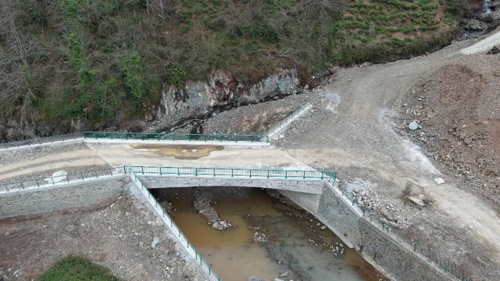 Kalkandere’de Taşkın Kontrol Projesinde %99 Fiziki Gerçekleşme Sağlandı