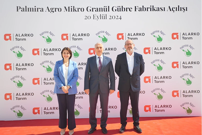 Alarko Tarım Grubu, hibrit mikro granül gübre fabrikasını Çankırı