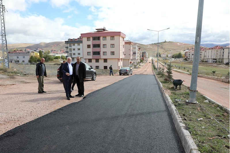 Bayburt Belediyesi asfalt çalışmalarını sürdürüyor