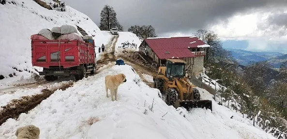 Rize Yaylalarında Mahsur Kalan Vatandaşlar Kurtarıldı