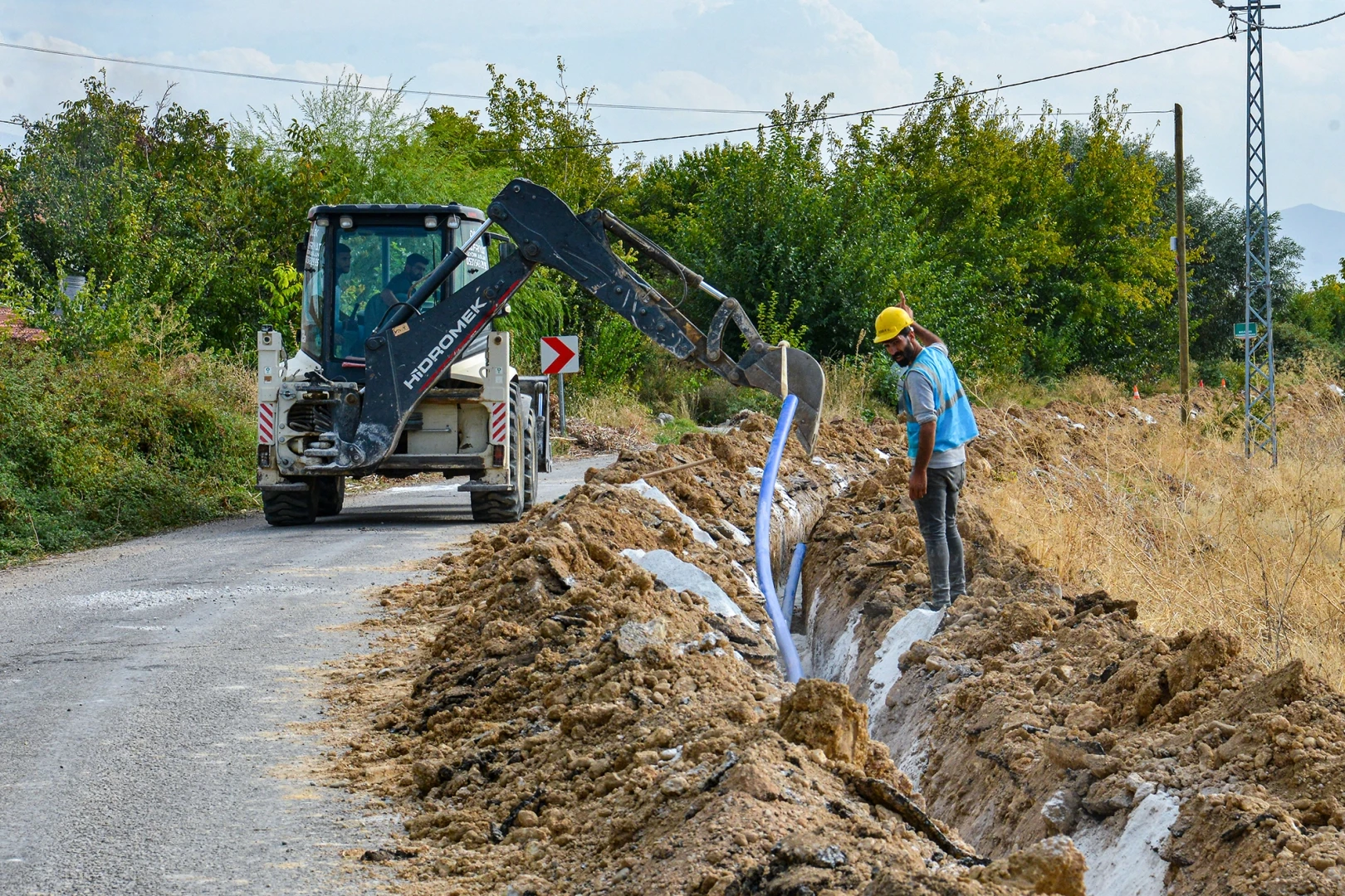 MASKİ’den Suluköy’e 3 bin metre altyapı