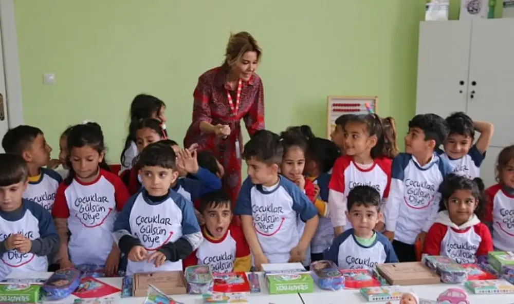 Gülben Ergen, Siverek Karakeçi Kırsal Mahallesine Yeni Bir Anaokulu Kazandırıyor