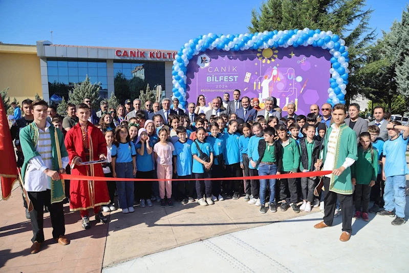 Samsun’da ‘Canik Bilim ve Teknoloji Festivali’ başladı