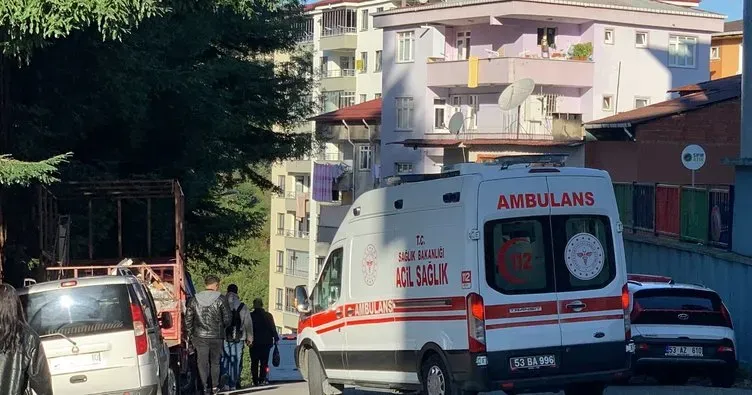 Rize’de aracın çarptığı öğrenci yaralandı