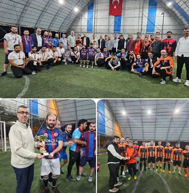 Camiler ve Din Görevlileri Haftası Etkinlikleri Kapsamında Futbol Turnuvası Düzenlendi