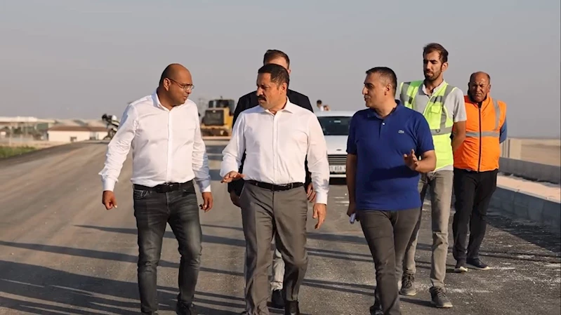 Hatay Havalimanı yolunda sona gelindi 