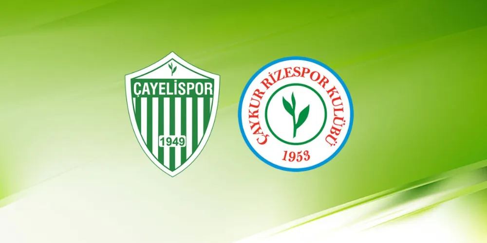 Çayelispor ve Çaykur Rizespor PFDK