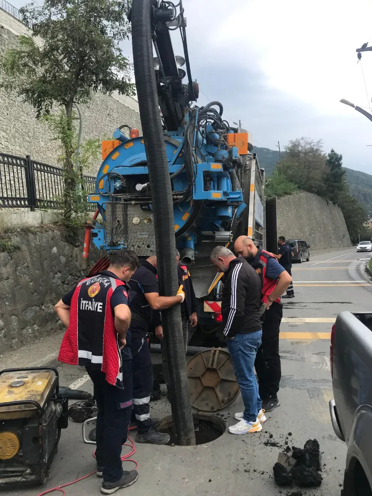 Borçka Belediyesi, Kanalizasyon Sorunlarına Karşı İstanbul