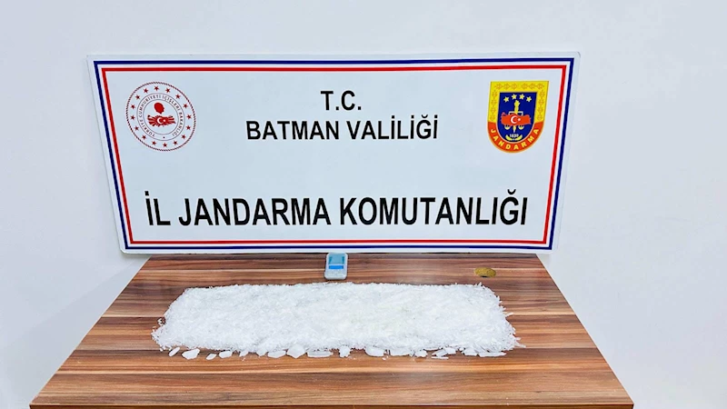 Batman’da, evine uyuşturucu bulunan şüpheli gözaltına alındı