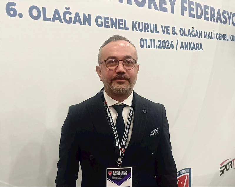 Mustafa Çakır, Türkiye Hokey Federasyonu başkanı seçildi