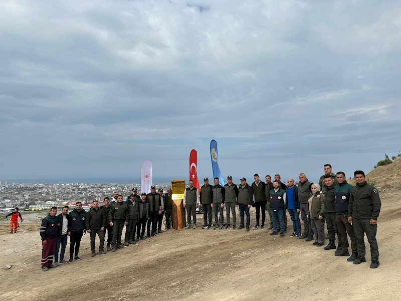 Hatay’da binlerce fidan toprakla buluştu 