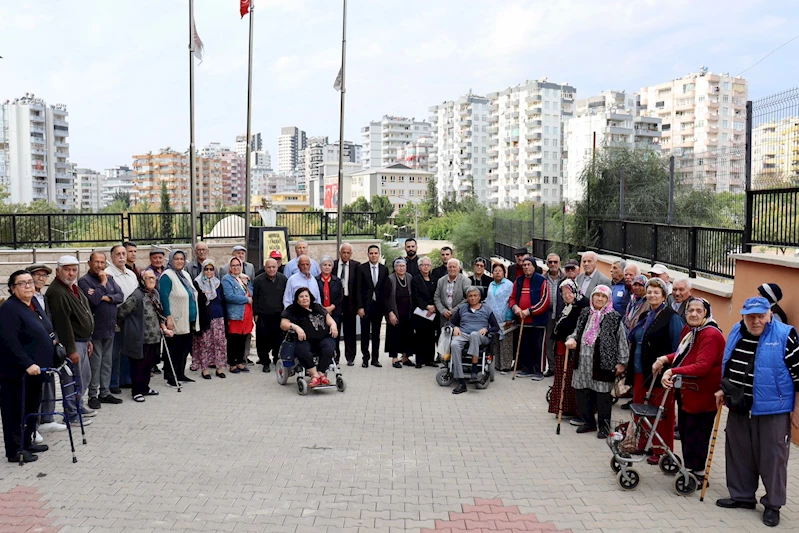 Huzurevi sakinleri Atatürk’ü andı