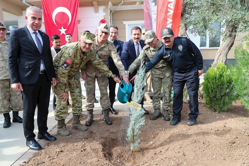 Güzelce Jandarma Karakol Komutanlığı binası yeniden hizmete girdi 