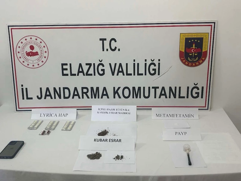 Elazığ’da uyuşturucu operasyonunda 1 gözaltı