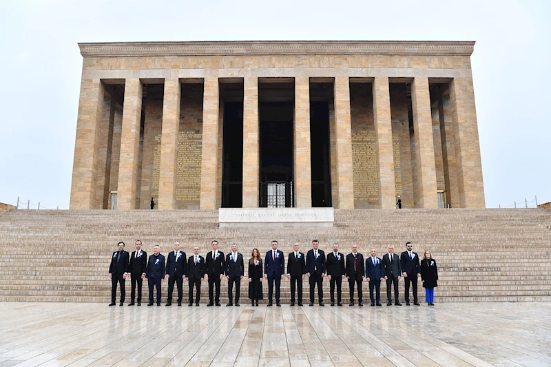 ASELSAN heyeti Anıtkabir’i ziyaret etti 