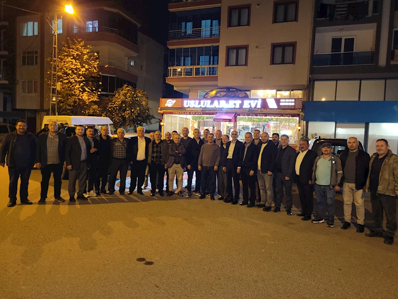 Giresun Ziraat Odası Başkanı Karan muhtarlarla bir araya geldi