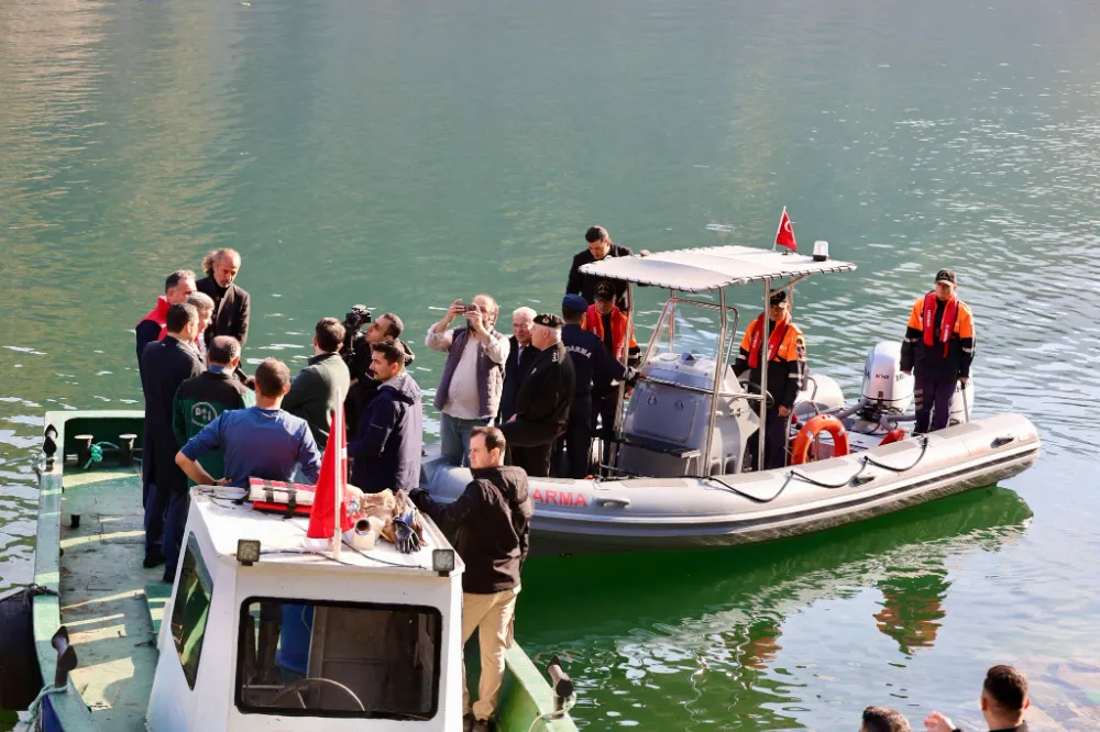 Artvin Valisi Dr. Turan Ergün, Deriner Barajı