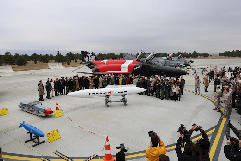 F-4 savaş uçaklarının Türk Hava Kuvvetleri envanterine katılışının 50’nci yılı