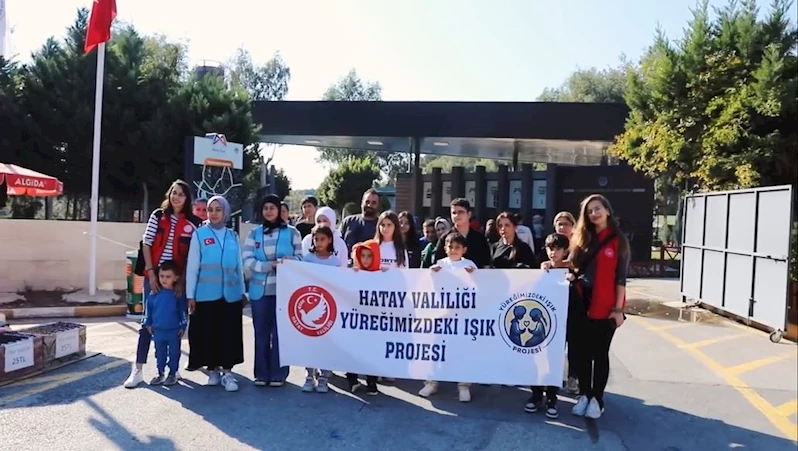 Hataylı yetim çocuklar Mersin’i gezdi 