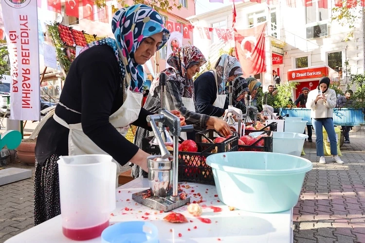 Bilecik nar şenliği ile renklendi