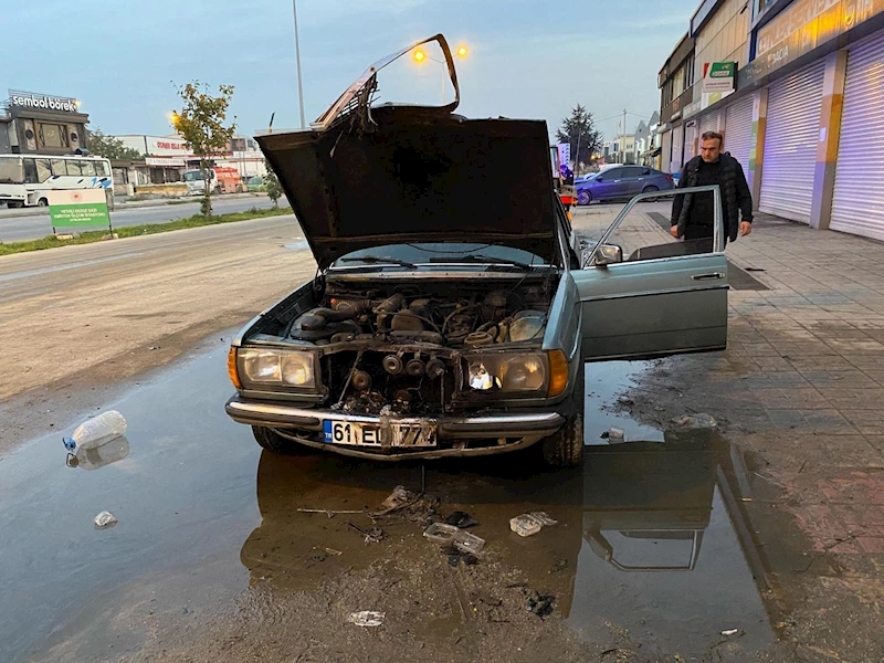 Otomobilini ateşe vermek isteyince gözaltına alındı, serbest kalınca ikinci denemesinde yaktı