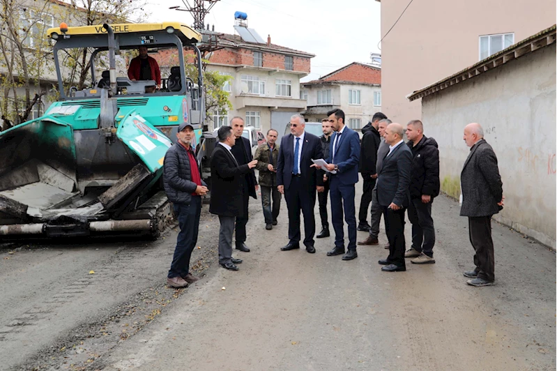 Bafra Belediyesi kırsal mahallelerde çalışmalarını sürdürüyor