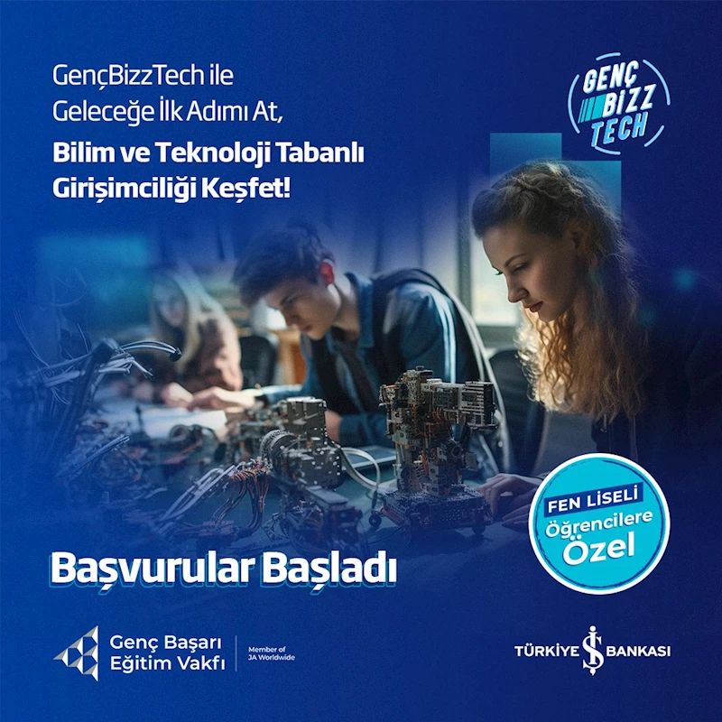 GençBizzTech Projesi’nin yeni dönem başvuruları başladı