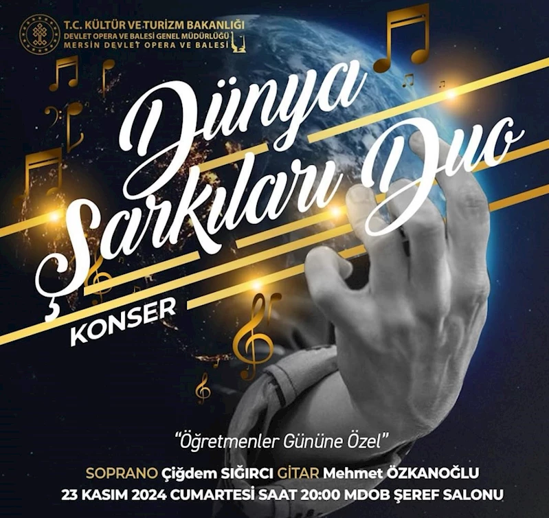 Mersin DOB’nden öğretmenler özel konser 