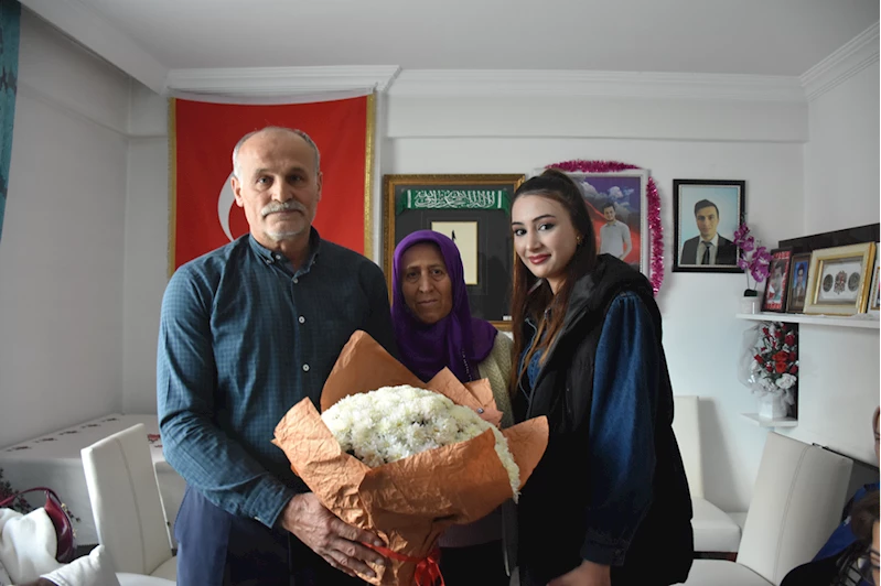 Gümüşhane Üniversitesi öğrencilerinden Şehit Öğretmen Necmettin Yılmaz