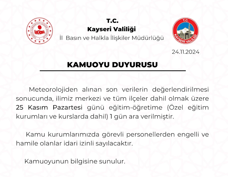 Kayseri kent merkezi, beyaz örtüyle kaplandı (3)