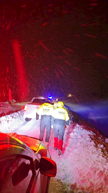 Kayseri kent merkezi, beyaz örtüyle kaplandı (4)