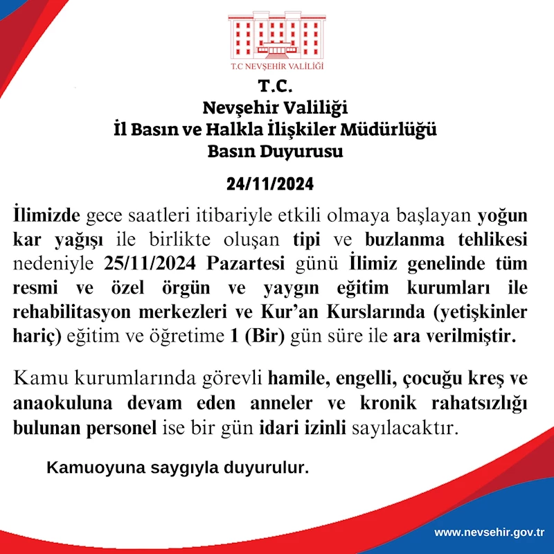 Nevşehir-Aksaray kara yolu kar nedeniyle ulaşıma kapandı (2)