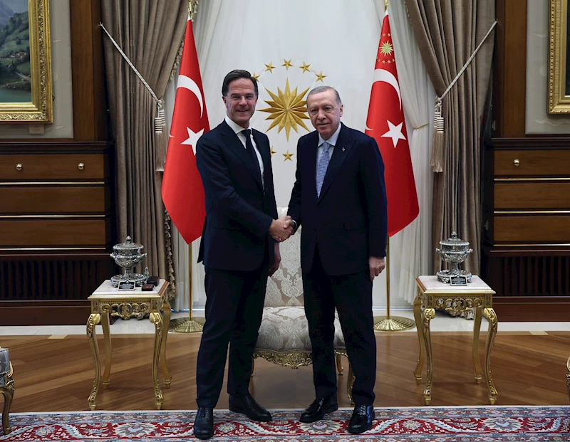 Cumhurbaşkanı Erdoğan, NATO Genel Sekreteri Rutte