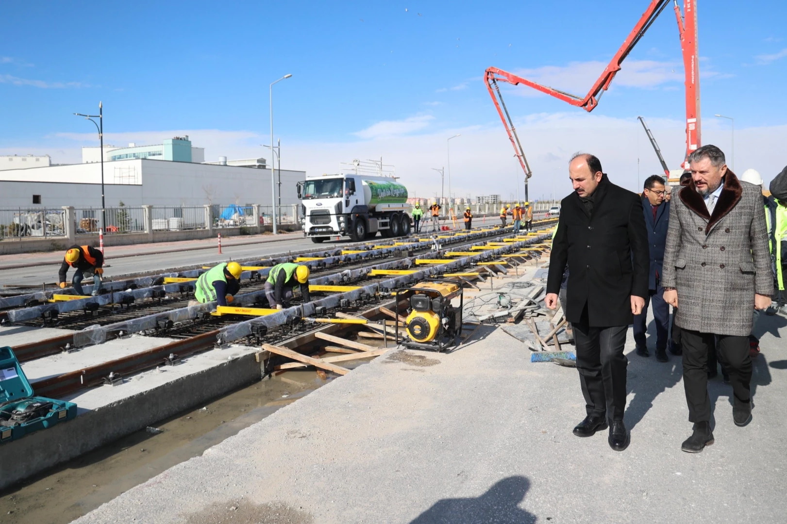 Başkan Altay Tramvay Hattı Projesi