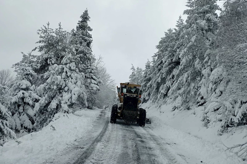 Samsun’da kar yağışı nedeniyle kapalı yol bulunmuyor