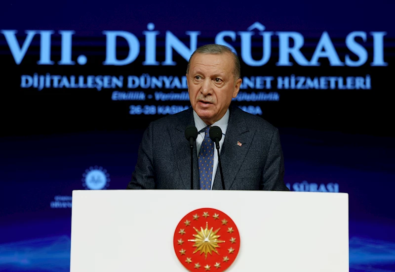 Cumhurbaşkanı Erdoğan: Dijital hareket, yeni bir yapay din oluşturma gayreti içinde