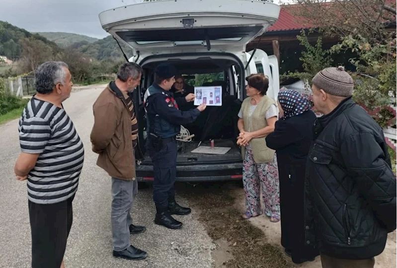 Erfelek’te vatandaşlara KADES bilgilendirmesi yapıldı 