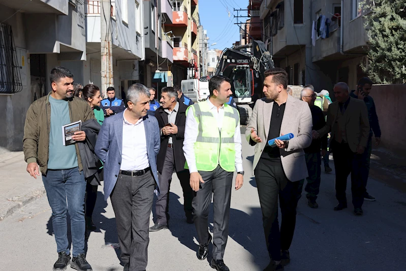 Akdeniz’de Şevket Sümer’in sokakları yenileniyor